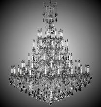 American Brass & Crystal CH9327-A-23S-PI - 60 Light Elise Chandelier