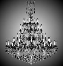 American Brass & Crystal CH9328-A-12G-PI - 60 Light Elise Chandelier