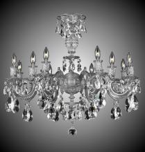 American Brass & Crystal FM9745-A-01G - 10 Light Marlena Flush Mount