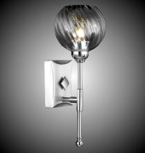 American Brass & Crystal WS3360-1-32G - 1 Light Magro Globe Wall Sconce