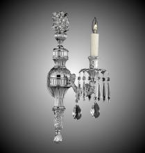 American Brass & Crystal WS9061-A-01G-PI - 1 Light Finisterra Torch Wall Sconce
