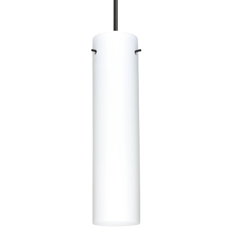 Besa Stilo 16 LED Pendant Opal Matte Black 1x9W LED