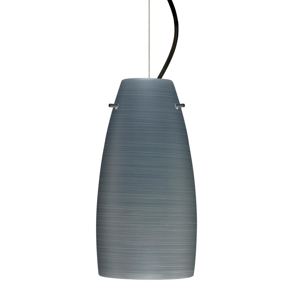Besa Tao 10 LED Cable Pendant Titan Black 1x9W LED