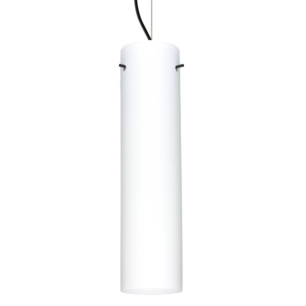 Besa Stilo 16 LED Pendant Opal Matte Black 1x9W LED