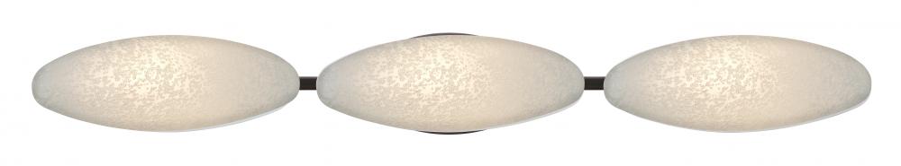 Besa Wall Aero Bronze Stucco 3x5W LED