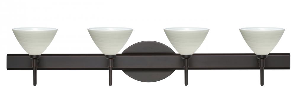 Besa Wall Domi Bronze Chalk 4x5W LED