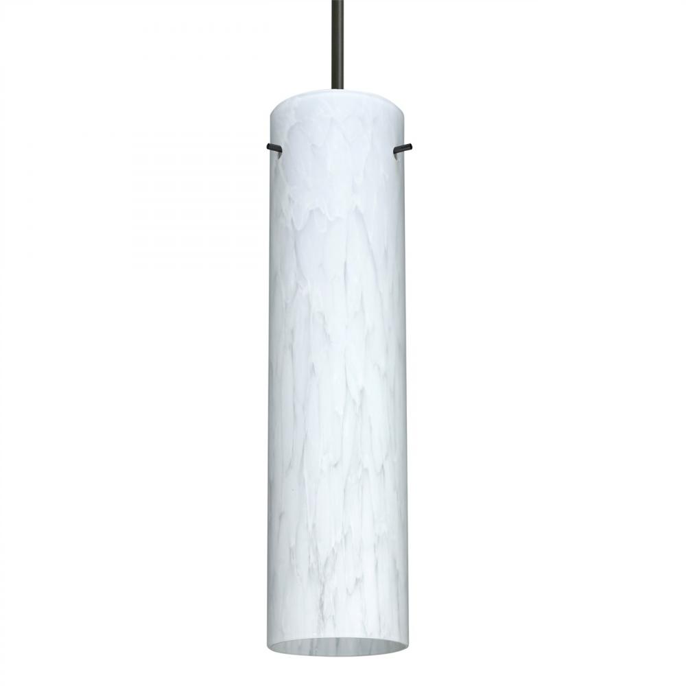Besa Stilo 16 LED Pendant For Multiport Canopy Carrera Black 1x9W LED