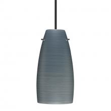 Besa Lighting 1JC-1512TN-LED-BK - Besa Tao 10 LED Pendant Titan Black 1x9W LED