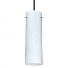Besa Lighting 1JC-493019-LED-BK - Besa Stilo 9 LED Pendant Carrera Black 1x9W LED