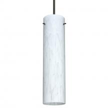 Besa Lighting 1JC-722419-LED-BK - Besa Stilo 16 LED Pendant Carrera Black 1x9W LED