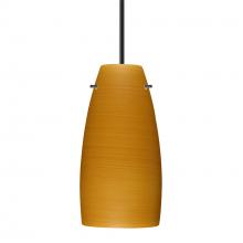 Besa Lighting 1JT-1512OK-LED-BK - Besa Tao 10 LED Pendant Oak Black 1x9W LED