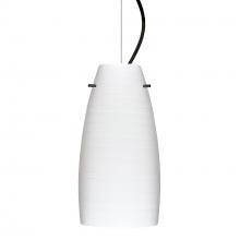 Besa Lighting 1KX-1512KR-LED-BK - Besa Tao 10 LED Cable Pendant Chalk Black 1x9W LED