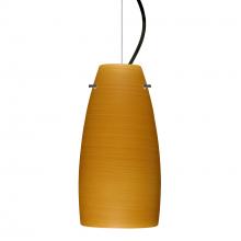 Besa Lighting 1KX-1512OK-LED-BK - Besa Tao 10 LED Cable Pendant Oak Black 1x9W LED