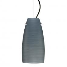 Besa Lighting 1KX-1512TN-LED-BK - Besa Tao 10 LED Cable Pendant Titan Black 1x9W LED
