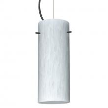 Besa Lighting 1KX-412319-LED-BK - Besa Stilo 10 LED Cable Pendant Carrera Black 1x9W LED