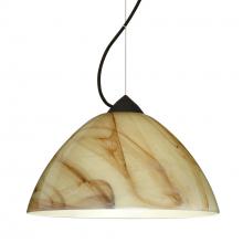 Besa Lighting 1KX-420183-LED-BK - Besa Tessa LED Cable Pendant Mocha Black 1x9W LED