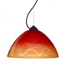 Besa Lighting 1KX-4201SL-LED-BK - Besa Tessa Pendant Solare Black 1x9W LED