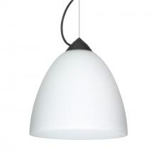 Besa Lighting 1KX-447007-LED-BK - Besa Vila Cable Pendant Black Opal Matte 1x9W LED