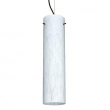 Besa Lighting 1KX-722419-LED-BK - Besa Stilo 16 LED Pendant Carrera Black 1x9W LED