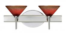 Besa Lighting 2SW-117681-LED-CR - Besa Wall Kona Chrome Sunset 2x5W LED