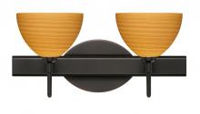 Besa Lighting 2SW-4679OK-LED-BR - Besa Wall Brella Bronze Oak 2x5W LED