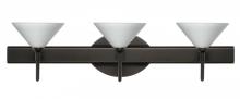 Besa Lighting 3SW-117607-BR - Besa Wall Kona Bronze White 3x40W G9
