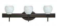 Besa Lighting 3SW-560560-BR - Besa Wall Tay Tay Bronze Cocoon 3x40W G9