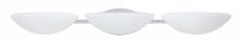 Besa Lighting 3WM-231807-LED-CR - Besa Wall Jamie Chrome Opal Matte 3x5W LED