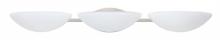 Besa Lighting 3WM-231807-LED-SN - Besa Wall Jamie Satin Nickel Opal Matte 3x5W LED