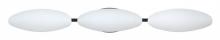 Besa Lighting 3WM-272707-BR - Besa Wall Aero Bronze Opal Matte 3x60W G9
