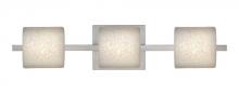 Besa Lighting 3WS-7873ST-SN - Besa Wall Paolo Satin Nickel Stucco 3x50W G9