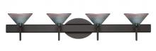 Besa Lighting 4SW-117691-LED-BR - Besa Wall Kona Bronze Bi-Color 4x5W LED