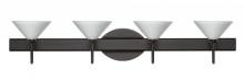 Besa Lighting 4SW-117607-BR - Besa Wall Kona Bronze White 4x40W G9