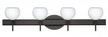 Besa Lighting 4SW-565807-LED-BR - Besa Wall Palla 5 Bronze Opal Matte 4x5W LED