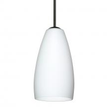 Besa Lighting B-150907-LED-BK - Besa Chrissy Pendant For Multiport Canopy Black Opal Matte 1x9W LED