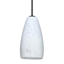 Besa Lighting B-150919-LED-BK - Besa Chrissy Pendant For Multiport Canopy Black Carrera 1x9W LED