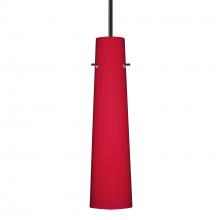 Besa Lighting B-5674RM-LED-BK - Besa Camino Pendant For Multiport Canopy Black Ruby Matte 1x5W LED