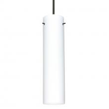 Besa Lighting J-722407-LED-BK - Besa Stilo 16 LED Pendant For Multiport Canopy Opal Matte Black 1x9W LED