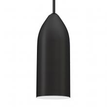 Besa Lighting J-LINDWH-LED-BK - Besa, Lindy Pendant For Multiport Canopy, White, Satin Nickel Finish, 1x9W LED