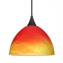 Besa Lighting X-4679SL-LED-BK - Besa Pendant For Multiport Canopy Brella, Black Finish, Solare 1x5W LED