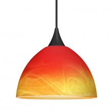 Besa Lighting XP-4679SL-LED-BK - Besa Pendant Brella, Black Finish, Solare 1x5W LED