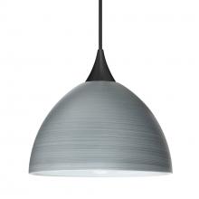 Besa Lighting XP-4679TN-LED-BK - Besa Pendant Brella, Black Finish, Titan 1x5W LED