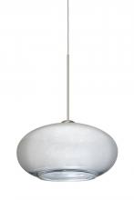 Besa Lighting X-2492SF-LED-SN - Besa Pendant For Multiport Canopy Brio 7 Satin Nickel Silver Foil 1x5W LED