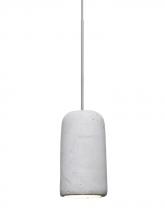 Besa Lighting XP-GLIDENA-LED-SN - Besa Glide Cord Pendant, Natural, Satin Nickel Finish, 1x2W LED