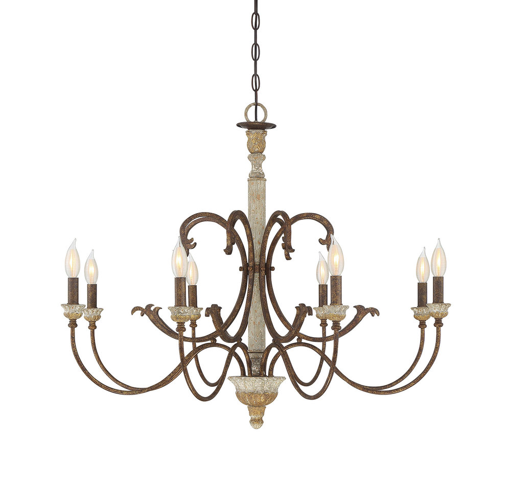 Sabine 8-light Chandelier In Avignon