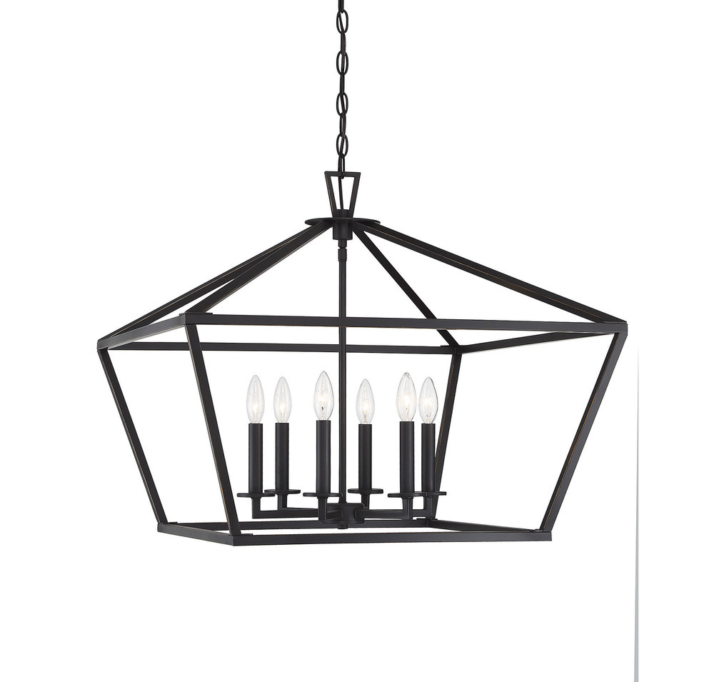 Townsend 6-Light Pendant in Classic Bronze