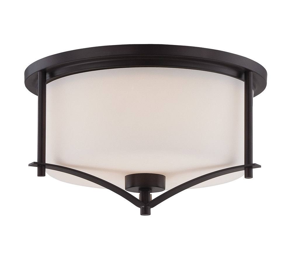 Colton 2-Light Ceiling Light in English Bronze