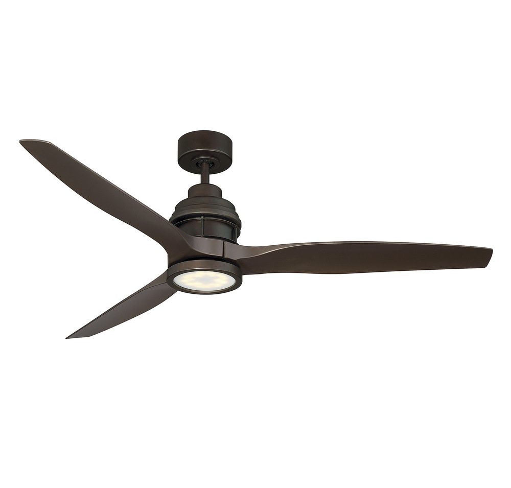 La Salle 60" LED Ceiling Fan in English Bronze