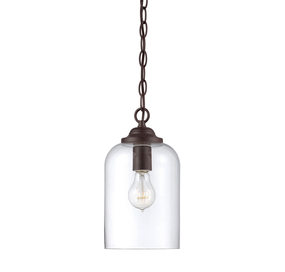 Bally 1-Light Pendant in English Bronze