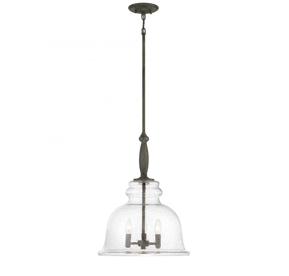Chester 3-light Pendant In Sweetgum